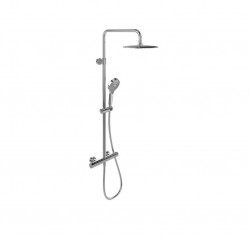VILLEROY & BOCH - Verve Showers Sprchový set s termostatem, průměr 25 cm, 3 proudy, chrom (TVS109005UK061)