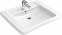 VILLEROY & BOCH - ViCare Umyvadlo Vita, 65x55 cm, s přepadem, otvor pro baterii, bílá (51786701)