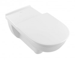 VILLEROY & BOCH - ViCare Závěsné WC bezbariérové, zadní odpad, DirectFlush, alpská bílá (4601R001)