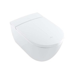 VILLEROY & BOCH - ViClean Elektronický bidet s keramikou, Rimless, CeramicPlus, SoftClosing, alpská bílá (V0E200R1)