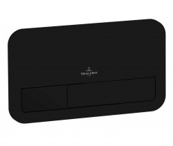 VILLEROY & BOCH - ViConnect Ovládací tlačítko splachování E200, Black Matt (922490AN)