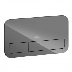 VILLEROY & BOCH - ViConnect Ovládací tlačítko splachování M200, lesklá šedá (922400RA)