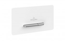 VILLEROY & BOCH - ViConnect Ovládání splachování, bílé sklo (V99442RE)