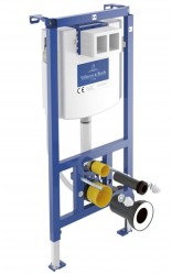 VILLEROY & BOCH - ViConnect Předstěnová instalace pro závěsné WC, výška 112 cm, se splachovací nádržkou pod omítku (92242700)
