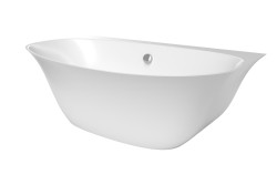 Volně stojící vana SAT Velin 170x86 cm litý mramor levá i pravá SATVE1700Z (SATVE1700Z)
