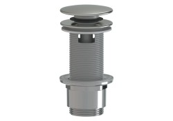 Výpust k umyvadlu 5/4 SAT nerez plast zkracovatelný click clack SATAUCCXHNRZ (SATAUCCXHNRZ)