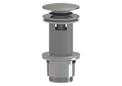 Výpust k umyvadlu 5/4 SAT nerez plast zkracovatelný click clack SATAUCCXNRZ (SATAUCCXNRZ)