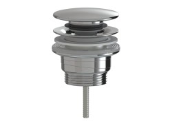 Výpust k umyvadlu click clack SAT chrom plast SATAUCC1 (SATAUCC1)