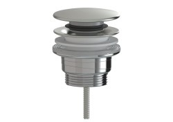 Výpust k umyvadlu click clack SAT nerez plast SATAUCCNRZ (SATAUCCNRZ)