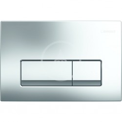 Výrobci - Ovládací tlačítko Delta 51, plast, chrom (115.105.21.1)