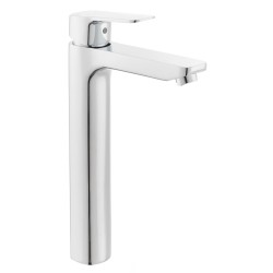 Vysoká umyvadlová baterie SAT Cube Way bez výpusti chrom CU285 (CU285)