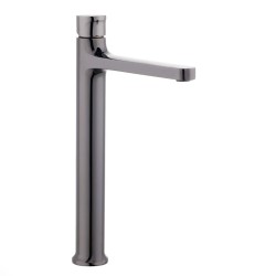 Vysoká umyvadlová baterie SAT Dark bez výpusti PVD Gun Metal SATBSDA285K (SATBSDA285K)