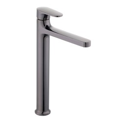 Vysoká umyvadlová baterie SAT Dark bez výpusti PVD Gun Metal SATBSDA285P (SATBSDA285P)
