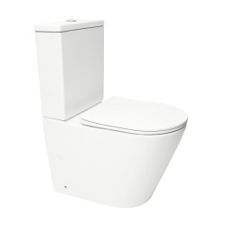 WC kombi komplet kombinovaný SAT Infinitio bílá matná mat vario odpad SATINF031VPSNWM (SATINF031VPSNWM)