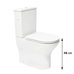 WC kombi komplet SAT Brevis vario odpad SATBRE033RREXVPP (SATBRE033RREXVPP)