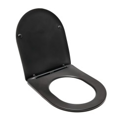 WC prkénko SAT Infinitio zakulacené černé SATINFPBKM (SATINFPBKM)