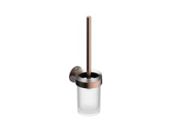 WC štětka SAT Cool montáž bez vrtání broušená rose gold SATDCO37BRG (SATDCO37BRG)
