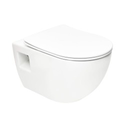 WC závěsné SAT Project včetně prkénka softclose, zadní odpad SATWCPRO010RREXP (SATWCPRO010RREXP)