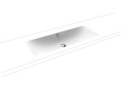 Zápustné umyvadlo Kaldewei Silenio 3048 93,4x39,1 cm alpská bílá bez otvoru pro baterii 906106003001 (906106003001)