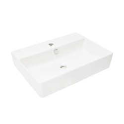 Závěsné umyvadlo VitrA Nuo 60x44 cm otvor pro baterii uprostřed 7432-003-0001 (7432-003-0001)