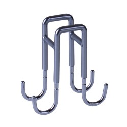 Závěsný háček na sprchové zástěny dvojitý AWD Interior 1136 (AWD02091136)