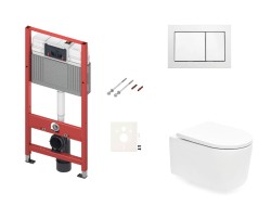 Závěsný WC set do lehkých stěn / předstěnová SAT SIKOTSREX72400 (SIKOTSREX72400)