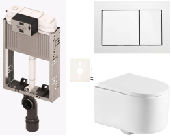 Závěsný WC set k zazdění SAT SIKOTZREX72B (SIKOTZREX72B)