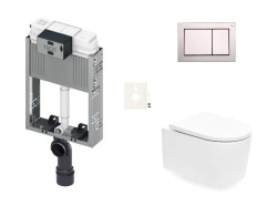 Závěsný WC set k zazdění SAT SIKOTZREX72CR (SIKOTZREX72CR)