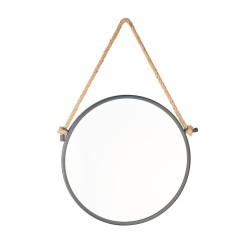 Zrcadlo Naturel 40 cm černá ZLAN40C (ZLAN40C)