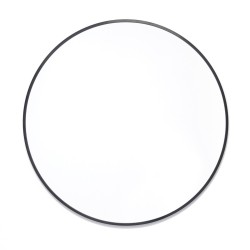 Zrcadlo Naturel B-Way 60x60 cm černá ZBWKU60C (ZBWKU60C)