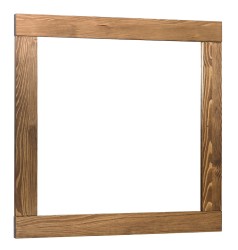 Zrcadlo Naturel Country 80x80 cm palisandr COUNTRYZRC80PA (COUNTRYZRC80PA)
