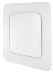 Zrcadlo Naturel Pavia 75x75 cm bílá ZAP7575W (ZAP7575W)