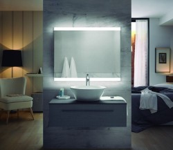 Zrcadlo s LED osvětlením Naturel 100x70 cm EMMA10070 (EMMA10070)