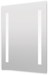 Zrcadlo s LED osvětlením Naturel Iluxit 60x70 cm ZIL6070LEDS (ZIL6070LEDS)