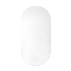 Zrcadlo s LED osvětlením, vyhřívanou fólií a senzorem Naturel Project 60x120 cm ZPROV12060LED (ZPROV12060LED)