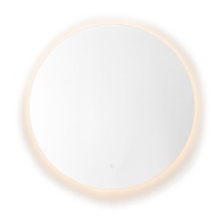 Zrcadlo s LED osvětlením, vyhřívanou fólií a senzorem Naturel Project 80x80 cm ZPRKU80LED (ZPRKU80LED)