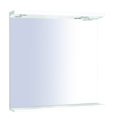 Zrcadlo s osvětlením Keramia Pro 80x80 cm bílá PROZRCK80IP (PROZRCK80IP)