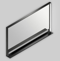 Zrcadlo se senzorem SAT 120x70 cm černá SATZPOL70120CE (SATZPOL70120CE)