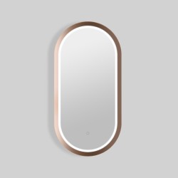 Zrcadlo se senzorem SAT Aurum 40x80 cm rose gold SATZAUR4080BRG (SATZAUR4080BRG)