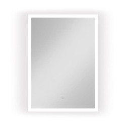 Zrcadlo se senzorem SAT Feel 50x70 cm bílá SATZFEELOBLED5070 (SATZFEELOBLED5070)