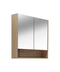 Zrcadlová skříňka Naturel Lucca 80x75 cm lamino dub LUCCA80CABD (LUCCA80CABD)