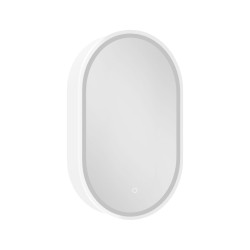 Zrcadlová skříňka s osvětlením SAT 50x80 cm kov SATZGALED5080BI (SATZGALED5080BI)