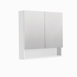Zrcadlová skříňka SAT Cube Way 80x72 cm lamino GALCU3D80BP (GALCU3D80BP)