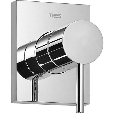 TRES - Vestavěná jednopáková baterie (jednocestný)včetně podomítkového tělesa (06217702)